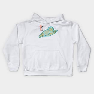 Soul Of Wild Owl Kids Hoodie